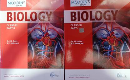 Modern Abc Biology Class 11-Part 1 And 2 ,latest Edition-2023- 2024 In English