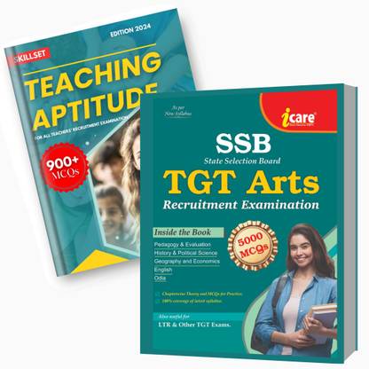 SSB TGT Arts Recruitment Examination Guide With Teaching Aptitude Practice Book