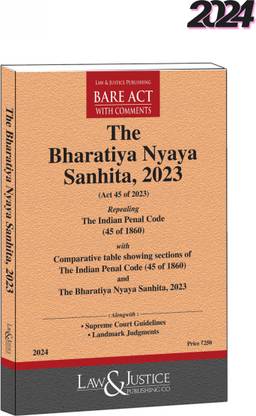 L&J The Bhartiya Nyaya Sanhita, 2023 Edition 2024