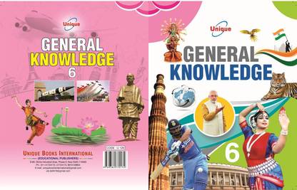 Unique General Knowledge Book For Children General Awareness Class 6 (G.K) 2022 Standard 6