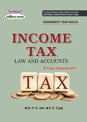 NEP Income Tax Law And Accounts B.Com 4th Semester For Assessment Year 2022-23