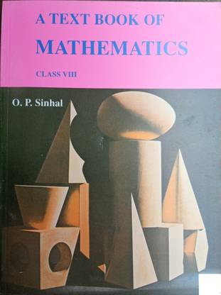 A Textbook Of Mathematics Class 8