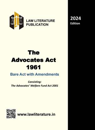 The Advocates Act 1961 Bare Act 2024 Edition