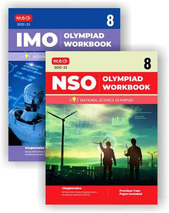 Class 8: Olympiad Workbook And Reasoning Book Combo For NSO-IMO (Set Of 2 Books)