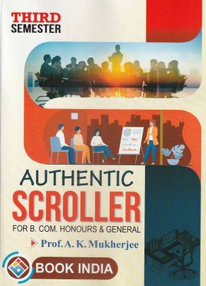 SCROLLER 3rd SEM FOR B.COM HONOURS & GENERAL