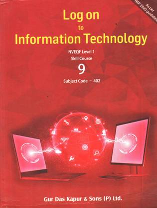 Log On To Information Technology For Class 9 Nveqf Level 1 Code 402