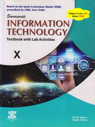 Saraswati Information Technology For Class - 10 (Cbse Textbook With Lab Activities)