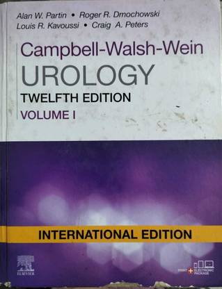 Used- Book- ,campbell-Walsh-Wein Urology Twelfth Edition ,3 Vol Set ,international Edition