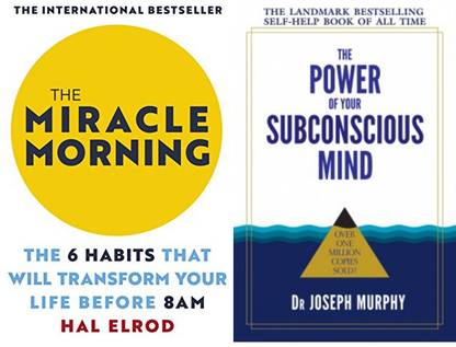 The Miracle Morning + The Power Of Your Subconscious Mind (Set Of 2 Books)