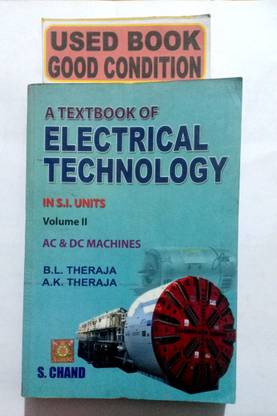 A Textbook Of Electrical Technology Vol-Ii Ac & Dc Machines (Old Book)