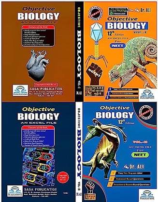 Dr. Ali Objective Biology For NEET 2022-2023 (12th Edition) (Set Of 2) Perfect Paperback – 4 February 2023