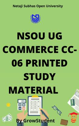 Nsou Ug Commerce Cc-06 (Sem-3) Printed Study Material