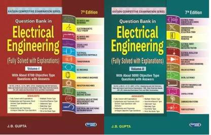 Question Bank In Electrical Engineering Volume-I & II COMBO
