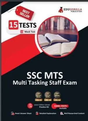 SSC MTS & Havaldar Recruitment Exam : Multi Tasking Staff (English Edition) - 15 Mock Tests