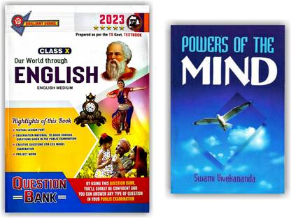 Class 10th (X Class) English Question Bank For Telangana SSC Board