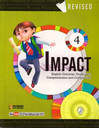 KRITI Revised IMPACT - 4 English Grammar, Vocabulary, Comprehension And Composition