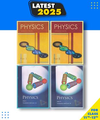 Physics Part-I & II Class 11 NCERT,Physics Part-I & II Class 12 NCERT Paperback, S P B PATNA|New Latest Edition For 2025-2026