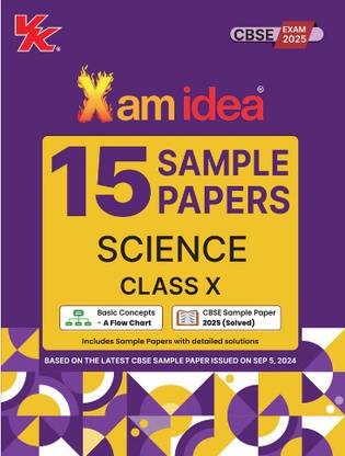 Xamidea Class 10 Science Sample Papers For 2025 Board Exams | 15 Latest Papers Based On CBSE Sample Paper Issued On Sept 2024