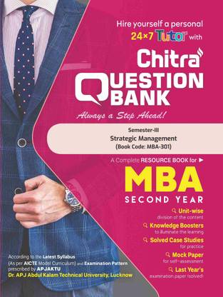 Strategic Management Question Bank For MBA Semester - III