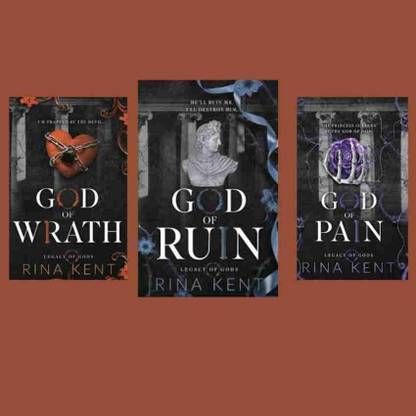 God Of Series God Of Wrath+ God Of Ruin+ God Of Pain (Paperback, Rina Kent)