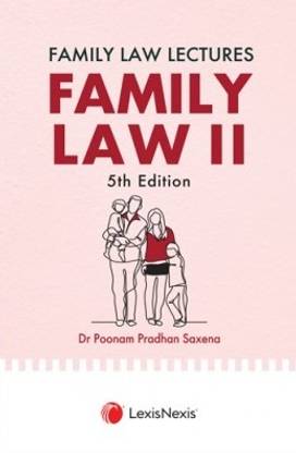 सील्ड एंड पैक्ड फैमिली लॉ-2 , फैमिली लॉ लेक्चर्स 5th एडिशन बाय पूनम प्रधान सक्सेना