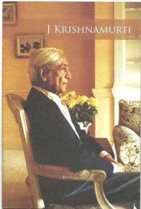 About J Krishnamurti