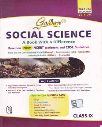 New Age Golden Social Science Based On Ncert & Cbse For Class- 9 (2023-2024)