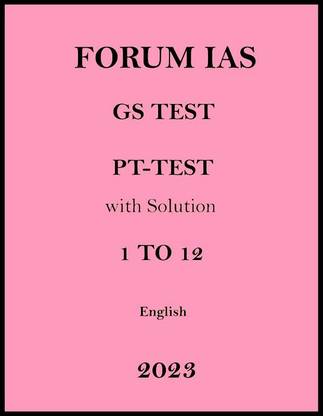 Level-1 Forum IAS GS Prelims 12 Tests With Solutions For UPSC Prelims 2023