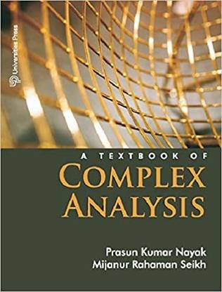 Textbook Of Complex Analysis, A