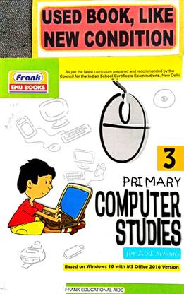 Icse Primary Computer Studies Class-3(Old Book): Buy Icse Primary ...