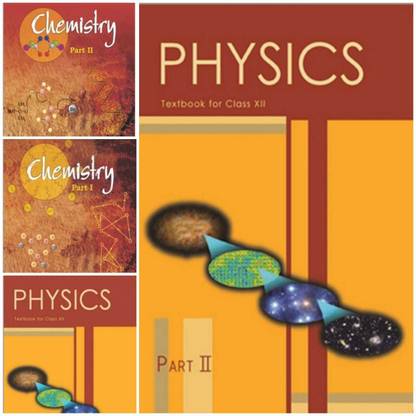 Ncert Sciene Book 12th Class 1. Physics Textbook Part1 And Part 2 2. Chemstry Textbook Part 1 And Part 2 (HARDCOVER) ENGLISH MEDIUM (Ncience Science 4 COMBO BOOK SET