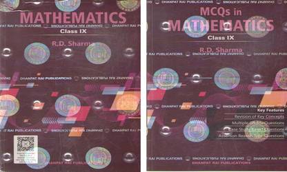 R D Sharma Mathematics For Class 9 - 2025-26 EXAMINATION - CBSE - Textbook + MCQ Book - Combo Set Of 2 Books - 2025/Ed. [ORIGINAL BOOKS - TOP GRADE PAPER & PRINT] WITH MCQS MATHEMATICS (SET OF TWO BOOKS) BY R. D. SHARMA