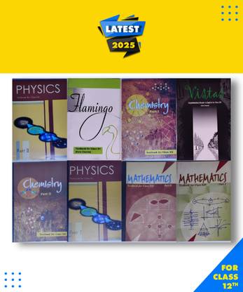 NCERT Science PCM Complete Books Set For Class -12 English Medium Paperback Binding, NCERT|New Latest Edition For 2025-2026