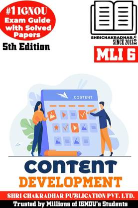 IGNOU MLI 6 Previous Year Solved Question Paper (June 2022) Content Development IGNOU PGDLAN IGNOU Post Graduate Diploma In Library Automation And Networking Mli6