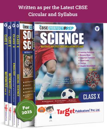 CBSE Class 10th Science, English Notes, Social Science And Maths Vol 1, 2 | Exemplar, MCQs, PYQ | Based On Latest NCERT Syllabus| 5 Books
