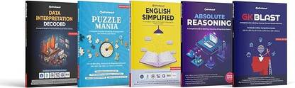 Oliveboard's Ultimate Combo Kit For All Bank, Insurance And Regulatory Exams | (Set Of 5 Books) For Reasoning, Quant, English, GK, Puzzles & Seating Arrangement | Paperback – 27 September 2022