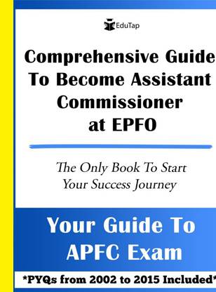 EPFO Previous Year Question Papers By EduTap (Employee Provident Fund Organization)UPSC-EPFO-APF -AO -EO Exam Notes For 2023 In English (Paperback EPFO)