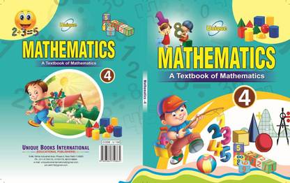 Unique Mathematics Book For Children Class 4 (Maths) 2022 Edition Standard 4