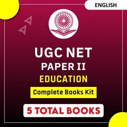 UGC NET Paper II-Education Complete Books Kit (English Printed Edition) By Adda247