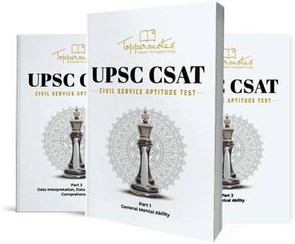 UPSC CSE-CSAT Reasoning, Numerical Ability & Data Interpretation Books In English