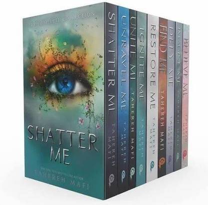 Shatter Me - The Complete Collection (9-Book Boxset) FREE 9 BOOKMARKS