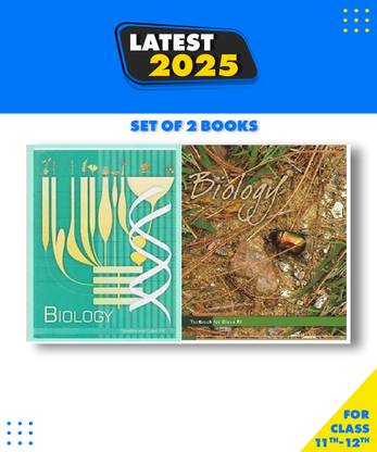 NCERT Biology Textbook For Class - 11 And Class - 12 ( Set Of 2 Original Books Combo )