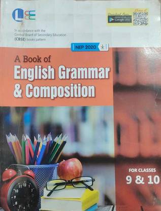 A Book Of English Grammar & Compition For Class 9 & 10