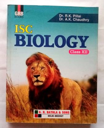 Isc Biology Class-Xii (Old Used Book)