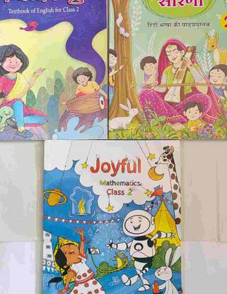 NCERT Class 2 Set Joyful Math+Mridang+Sharengi