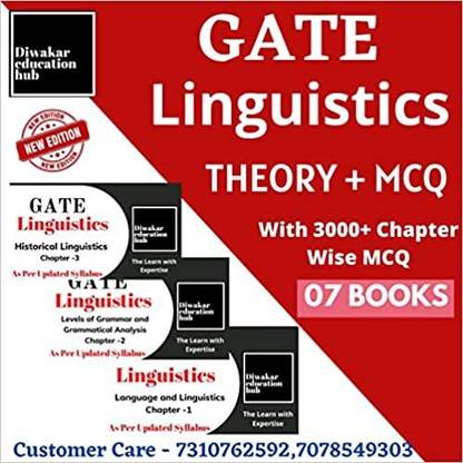 GATE Linguistics [XH-C3] Set Of 10 Books With 3000 + Question Answer As Per Updated Syllabus [Chapter Wise]