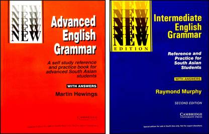 (Combo Pack) Advanced English Grammar + Intermediate English Grammar 'with Answers' (A Self Study Reference And Practice Book For Advanced South Asian Students)