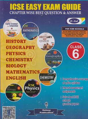 Icse Easy Exam Guide Class-6