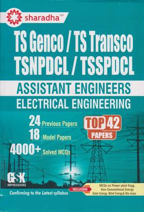 TS Genco / TS Transco TSNPDCL / TSSPDCL Assistant Engineers ,Electrical Engineering Top 42 Papers 2023