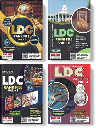 Kerala PSC 10th Level /LDC Mains Rank File 2024 (Latest Edition) By Talent Academy